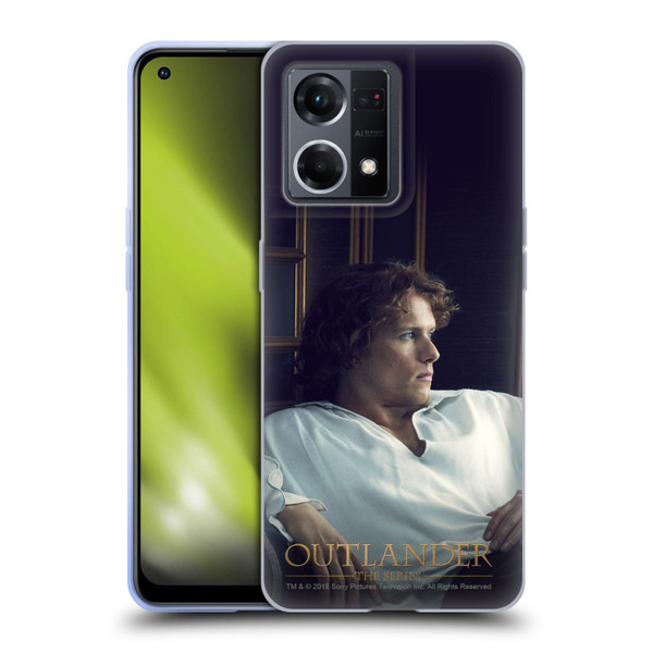 Outlander Characters Jamie White Shirt Soft Gel Case for OPPO Reno8 4G