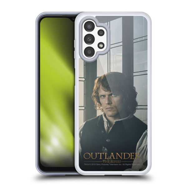 Outlander Characters Jamie Fraser Soft Gel Case for Samsung Galaxy A13 (2022)