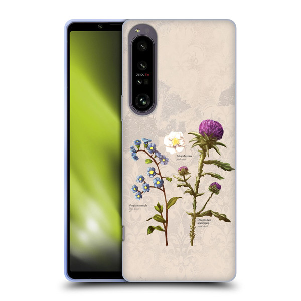 Outlander Graphics Flowers Soft Gel Case for Sony Xperia 1 IV
