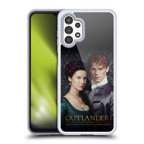 Outlander Portraits Claire & Jamie Soft Gel Case for Samsung Galaxy A13 (2022)