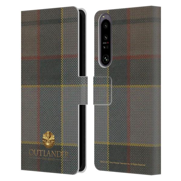 Outlander Tartans Fraser Leather Book Wallet Case Cover For Sony Xperia 1 IV