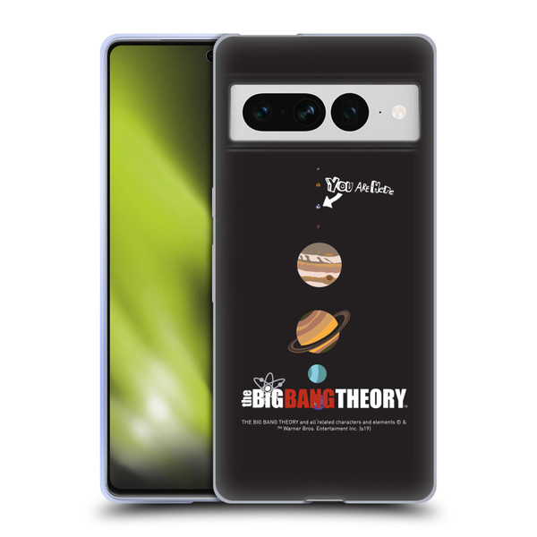 The Big Bang Theory Graphic Arts Earth Soft Gel Case for Google Pixel 7 Pro