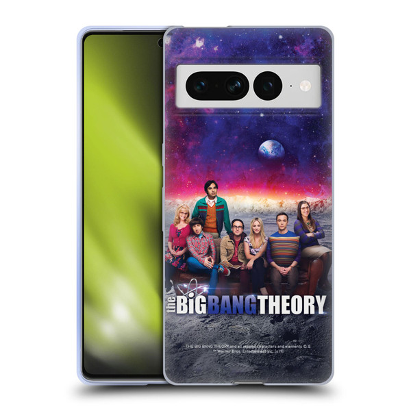 The Big Bang Theory Key Art Season 11 A Soft Gel Case for Google Pixel 7 Pro