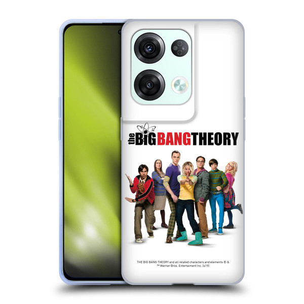 The Big Bang Theory Key Art Season 10 Soft Gel Case for OPPO Reno8 Pro