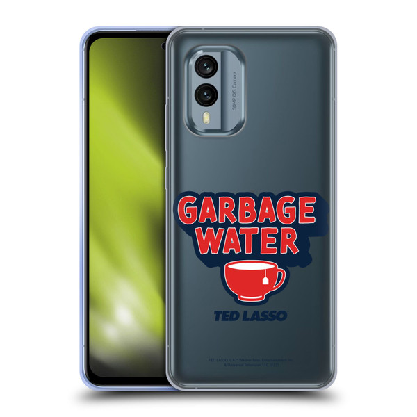 Ted Lasso Season 2 Graphics Garbage Water Soft Gel Case for Nokia X30