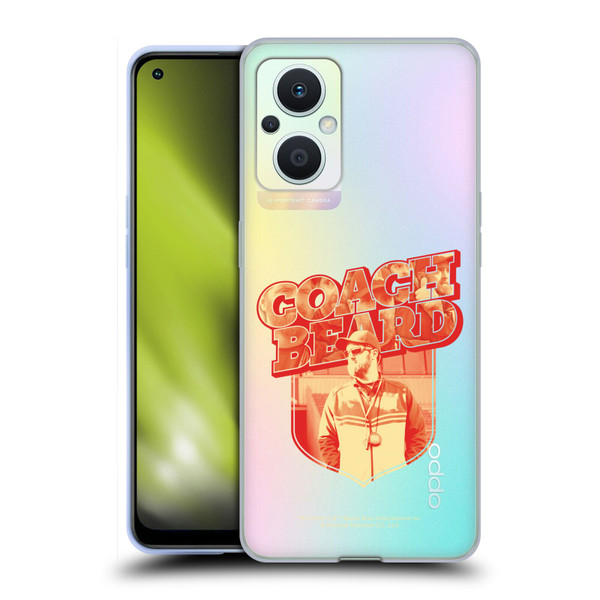 Ted Lasso Season 2 Graphics Coach Beard Soft Gel Case for OPPO Reno8 Lite