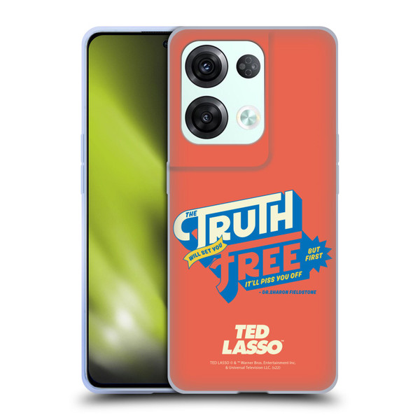 Ted Lasso Season 2 Graphics Truth Soft Gel Case for OPPO Reno8 Pro