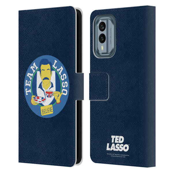 Ted Lasso Season 1 Graphics Team Lasso Leather Book Wallet Case Cover For Nokia X30