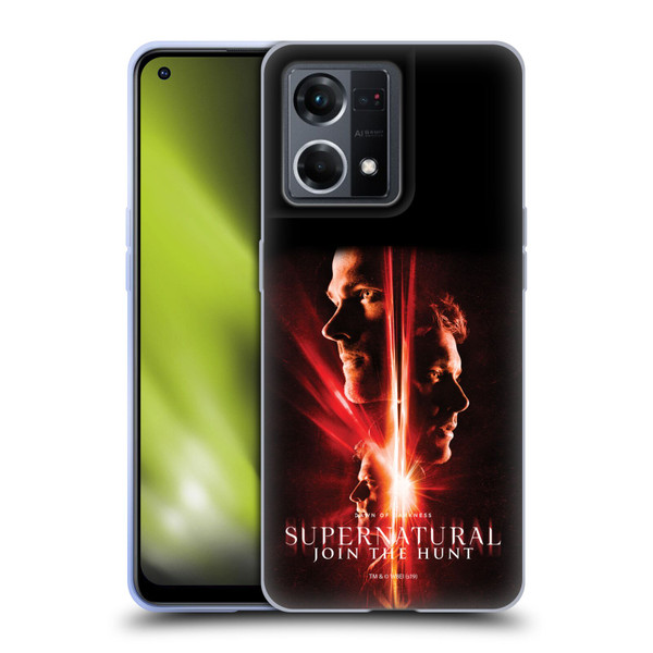 Supernatural Key Art Sam, Dean & Castiel Soft Gel Case for OPPO Reno8 4G