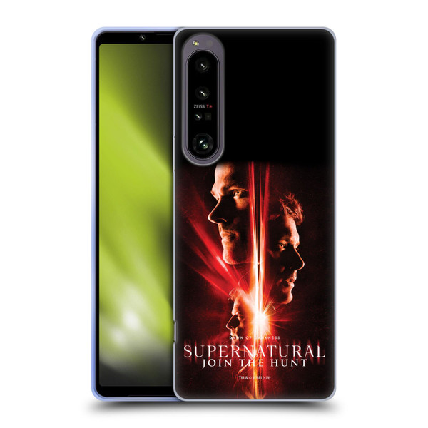 Supernatural Key Art Sam, Dean & Castiel Soft Gel Case for Sony Xperia 1 IV