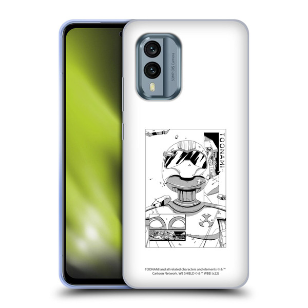 Toonami Graphics Comic Soft Gel Case for Nokia X30