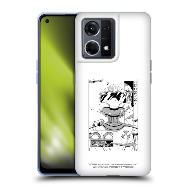 Toonami Graphics Comic Soft Gel Case for OPPO Reno8 4G