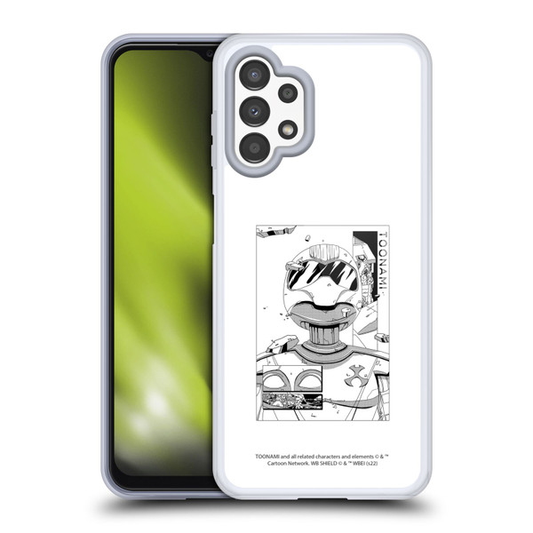 Toonami Graphics Comic Soft Gel Case for Samsung Galaxy A13 (2022)