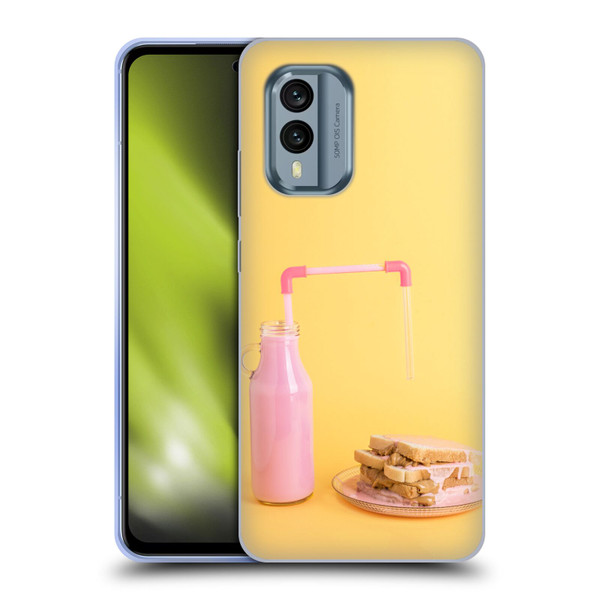 Pepino De Mar Foods Sandwich 2 Soft Gel Case for Nokia X30