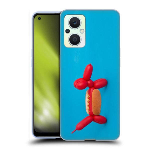 Pepino De Mar Foods Hotdog Soft Gel Case for OPPO Reno8 Lite