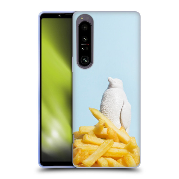 Pepino De Mar Foods Fries Soft Gel Case for Sony Xperia 1 IV