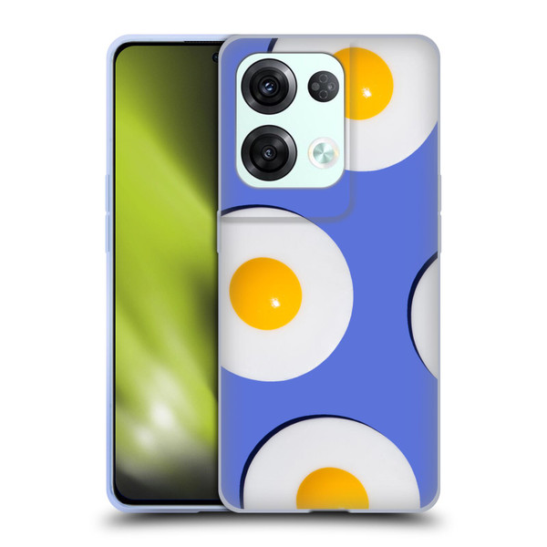 Pepino De Mar Patterns 2 Egg Soft Gel Case for OPPO Reno8 Pro