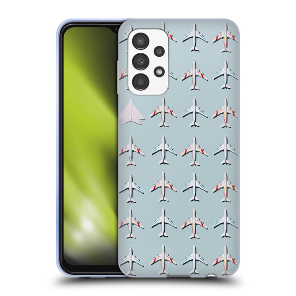 Pepino De Mar Patterns 2 Airplane Soft Gel Case for Samsung Galaxy A13 (2022)