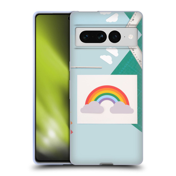 Pepino De Mar Rainbow Art Soft Gel Case for Google Pixel 7 Pro