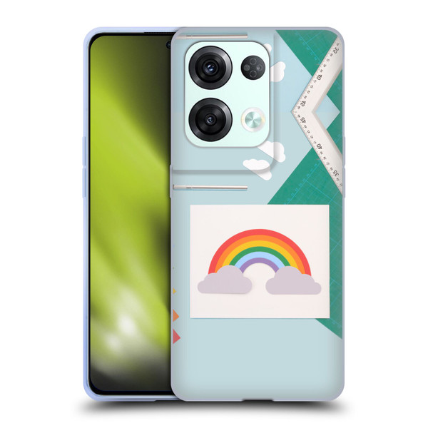 Pepino De Mar Rainbow Art Soft Gel Case for OPPO Reno8 Pro