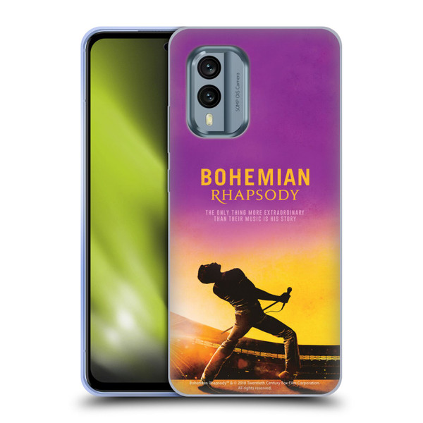 Queen Bohemian Rhapsody Iconic Movie Poster Soft Gel Case for Nokia X30