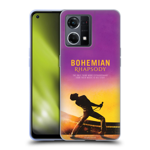 Queen Bohemian Rhapsody Iconic Movie Poster Soft Gel Case for OPPO Reno8 4G