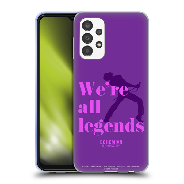 Queen Bohemian Rhapsody Legends Soft Gel Case for Samsung Galaxy A13 (2022)