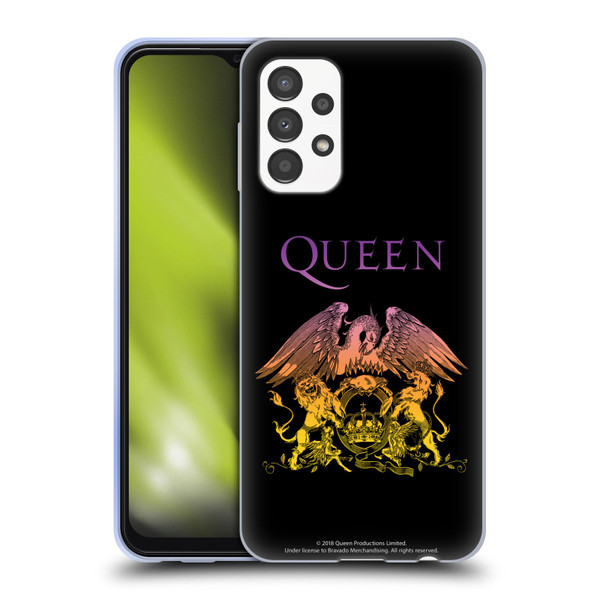 Queen Bohemian Rhapsody Logo Crest Soft Gel Case for Samsung Galaxy A13 (2022)