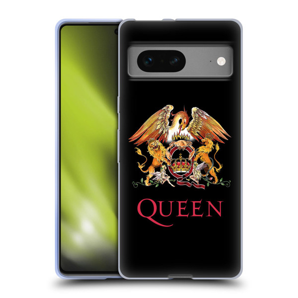 Queen Key Art Crest Soft Gel Case for Google Pixel 7