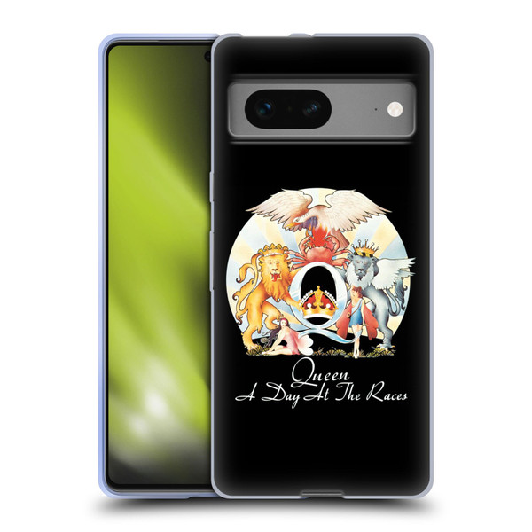 Queen Key Art A Day At The Races Soft Gel Case for Google Pixel 7