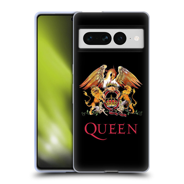Queen Key Art Crest Soft Gel Case for Google Pixel 7 Pro