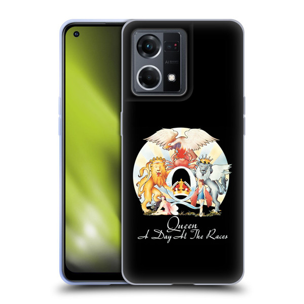 Queen Key Art A Day At The Races Soft Gel Case for OPPO Reno8 4G