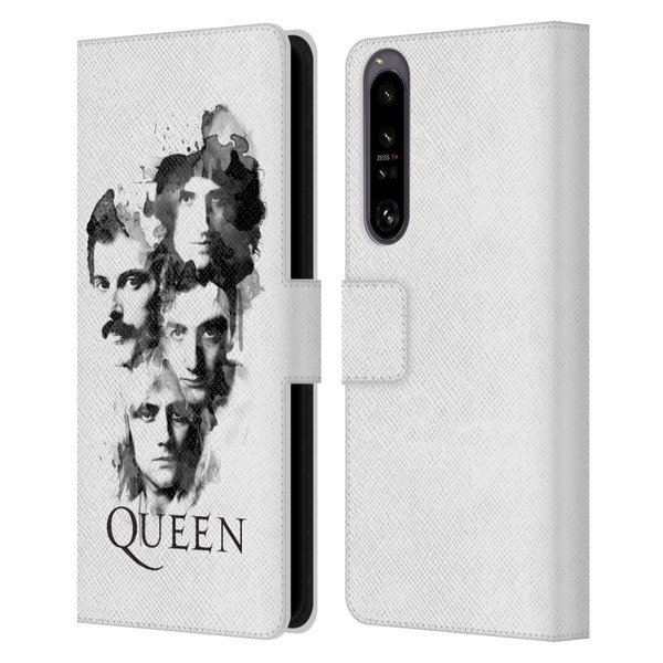 Queen Key Art Forever Leather Book Wallet Case Cover For Sony Xperia 1 IV