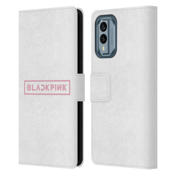 Blackpink The Album Logo Leather Book Wallet Case Cover For Nokia X30
