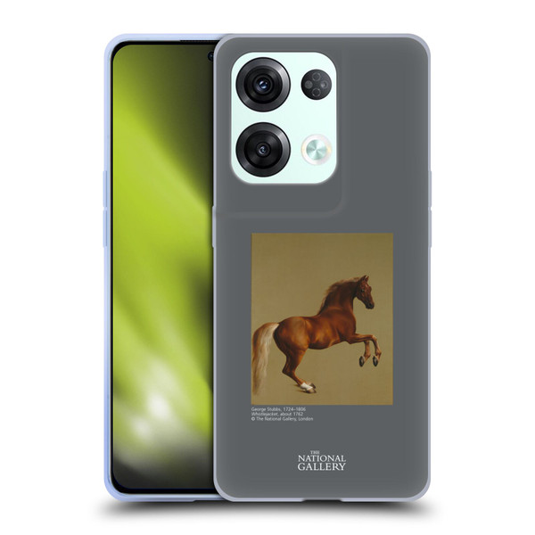 The National Gallery Nature Whistlejacket Soft Gel Case for OPPO Reno8 Pro