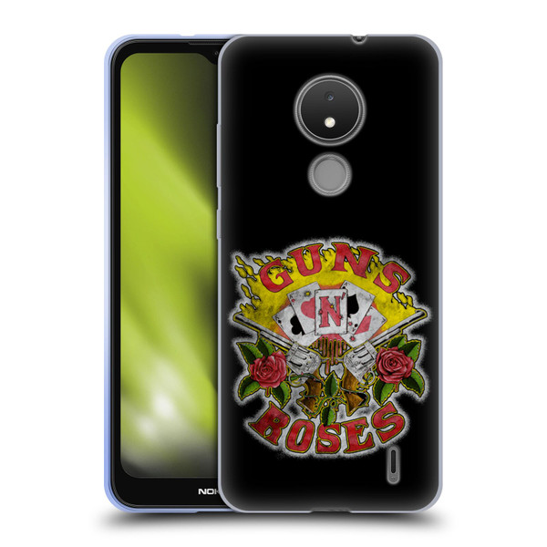 Guns N' Roses Band Art Cards Soft Gel Case for Nokia C21