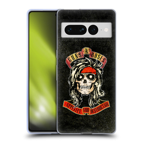 Guns N' Roses Vintage McKagan Soft Gel Case for Google Pixel 7 Pro