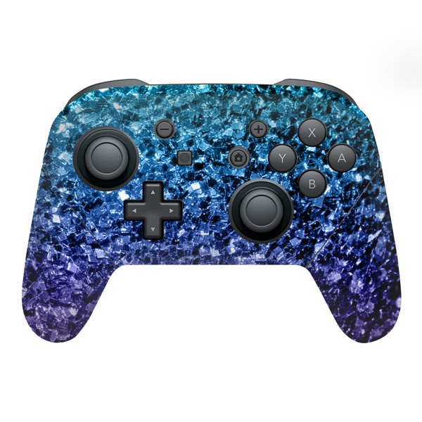 PLdesign Art Mix Aqua Blue Vinyl Sticker Skin Decal Cover for Nintendo Switch Pro Controller