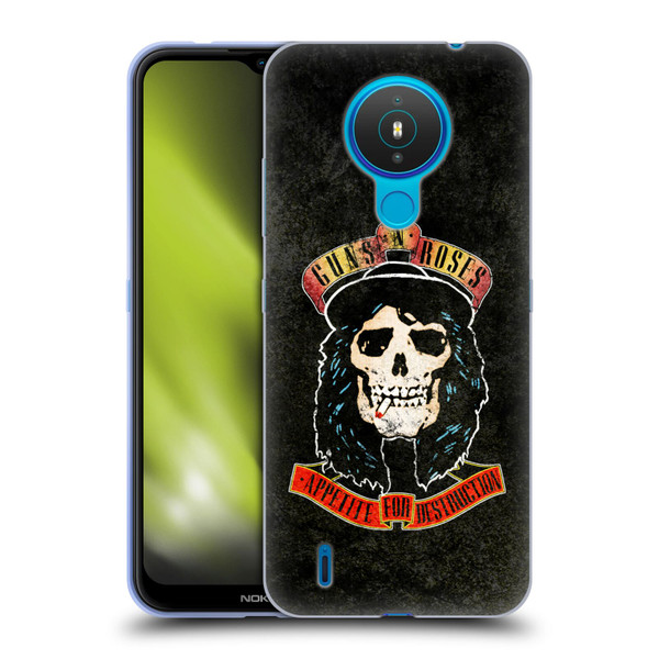 Guns N' Roses Vintage Stradlin Soft Gel Case for Nokia 1.4