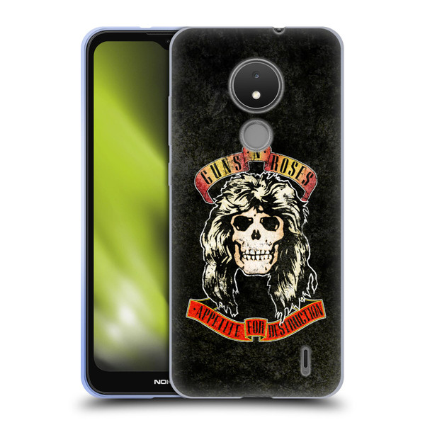 Guns N' Roses Vintage Adler Soft Gel Case for Nokia C21