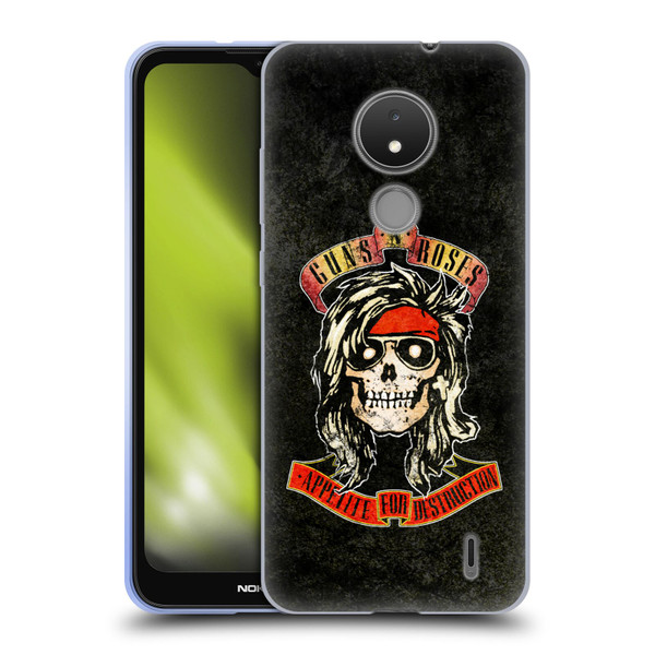 Guns N' Roses Vintage McKagan Soft Gel Case for Nokia C21