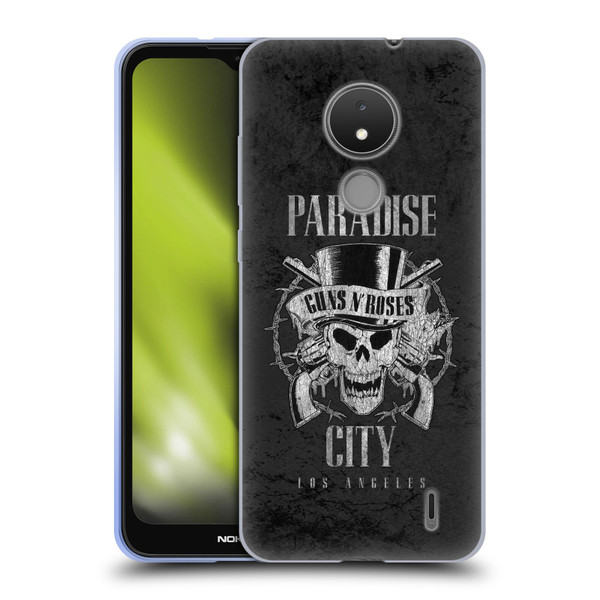 Guns N' Roses Vintage Paradise City Soft Gel Case for Nokia C21