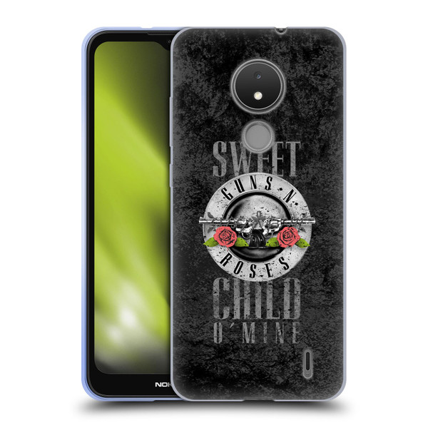 Guns N' Roses Vintage Sweet Child O' Mine Soft Gel Case for Nokia C21