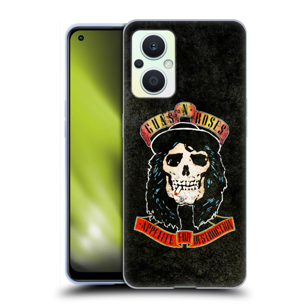 Guns N' Roses Vintage Stradlin Soft Gel Case for OPPO Reno8 Lite