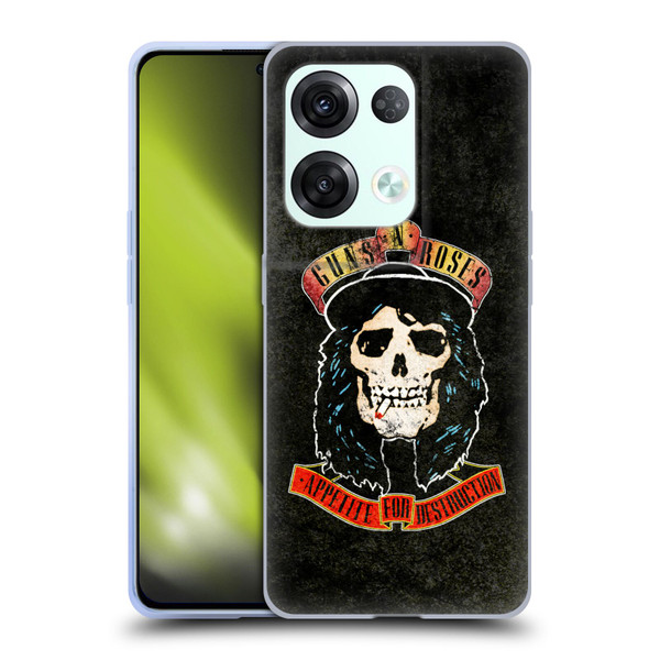 Guns N' Roses Vintage Stradlin Soft Gel Case for OPPO Reno8 Pro