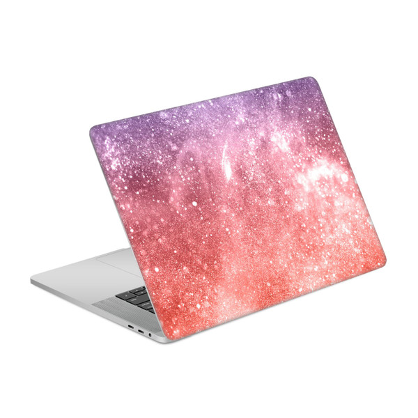 PLdesign Sparkly Coral Coral Abstract Galaxy Vinyl Sticker Skin Decal Cover for Apple MacBook Pro 15.4" A1707/A1990