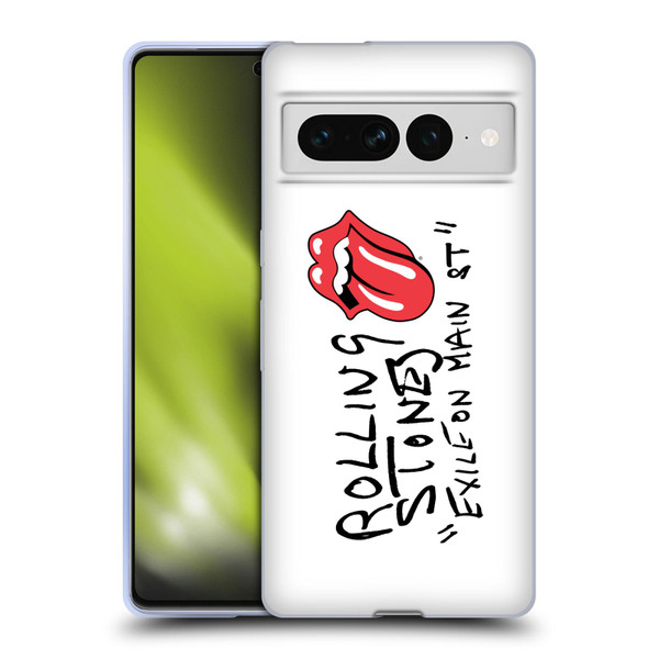 The Rolling Stones Albums Exile On Main St. Soft Gel Case for Google Pixel 7 Pro
