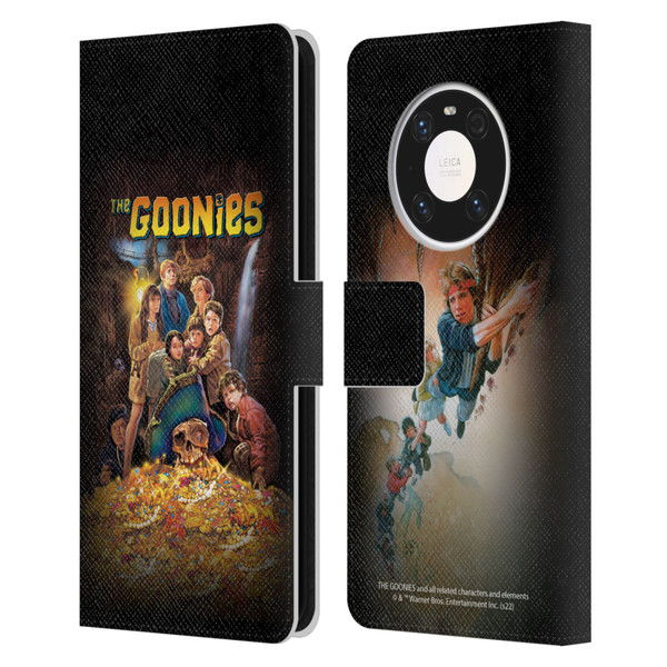 The Goonies Graphics Poster Leather Book Wallet Case Cover For Huawei Mate 40 Pro 5G