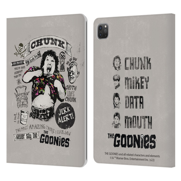 The Goonies Graphics Character Art Leather Book Wallet Case Cover For Apple iPad Pro 11 2020 / 2021 / 2022