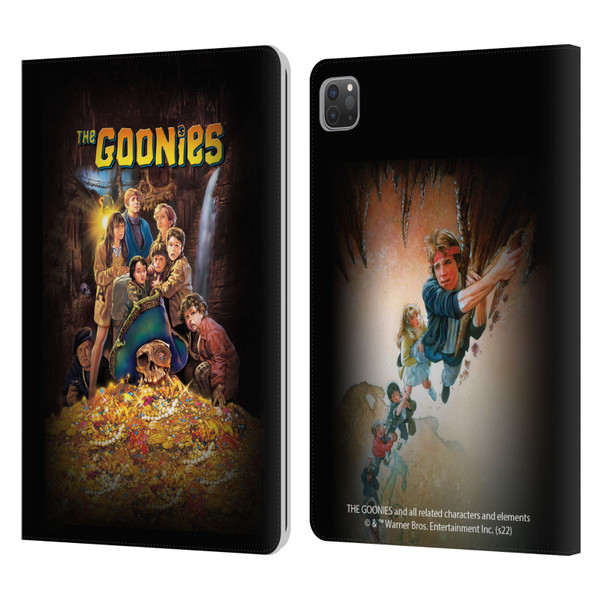 The Goonies Graphics Poster Leather Book Wallet Case Cover For Apple iPad Pro 11 2020 / 2021 / 2022